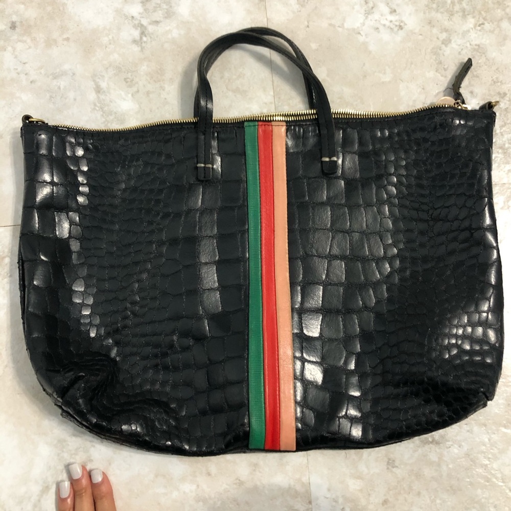 Clare V Attaché Bag with removable strap